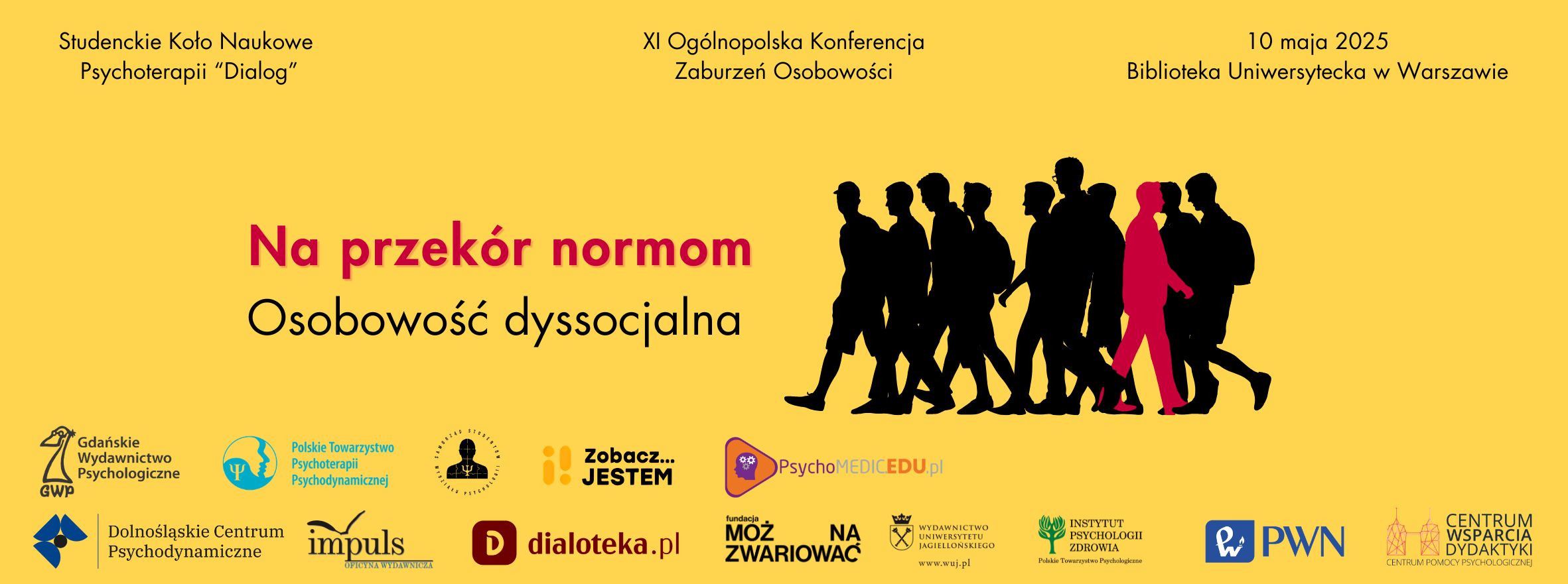 Baner Ogólnopolskiej Konferencji Zaburzeń Osobowości 2024/25